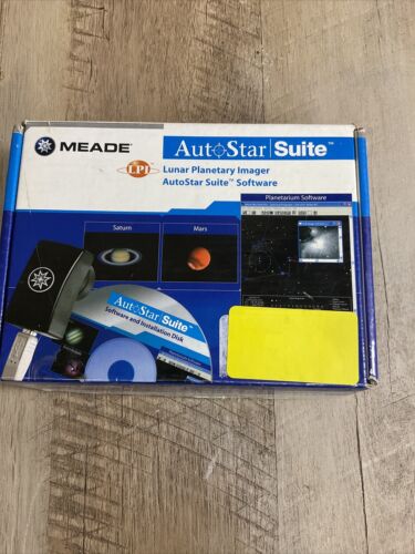 Meade Planetary Imager CCD Sensor Camera, Cords, Accessories, Software/ Manuals (6922730373303)